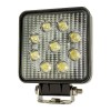 Proiector LED Auto Off Road 27W 9 SMD Carguard, 2000 Lumeni, 12-32V, 6000-7000K, 126x107x55mm, Camioane, SUV, Utilaje Agricole