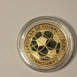 Moneda 50 bani 2020 Proof. Campionatul european de fotbal