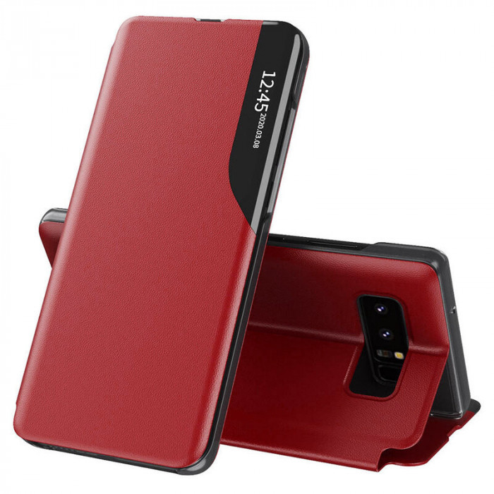 Husa pentru Samsung Galaxy Note 8, Techsuit eFold Series, Red