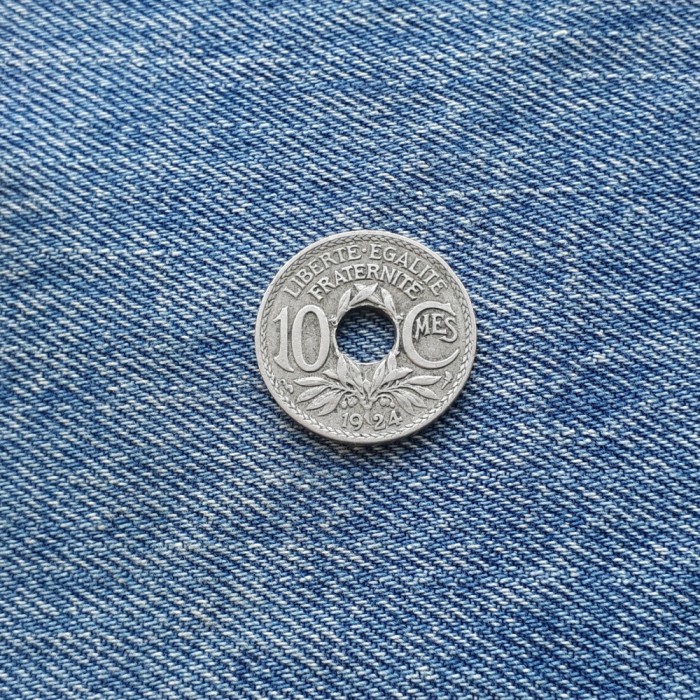 10 Centimes 1924 Franta