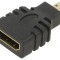 Adaptor HDMI la Micro HDMI Negru