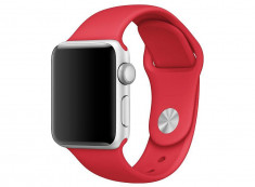Curea silicon Tech-Protect Smoothband Apple Watch 1/2/3/4/5/6/SE (42/44mm) Red foto