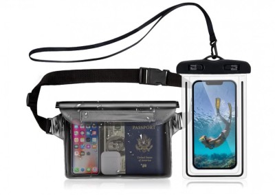 Set 2 huse impermeabile Kiiwah, pentru documente si telefon - RESIGILAT foto