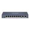 Switch 8 porturi 100 Mbps, PoE at/bf/bt, Smart Management - HIKVISION DS-3E1310HP-EI