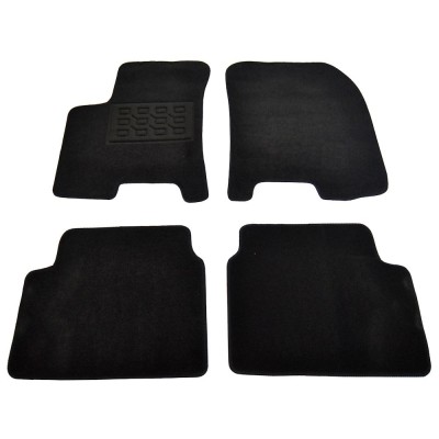 Covorase mocheta Chevrolet Aveo 5 Usi 2002-2011 , presuri BestAutoVest culoare Negru 4 buc. foto