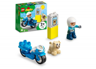 LEGO Motocicleta de politie Quality Brand foto