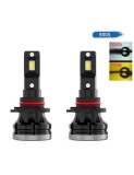 Set 2 leduri auto HB3 / 9005 Canbus, 3000K/6000K, putere 50W, luminozitate 10.000 Lm, 12-24V