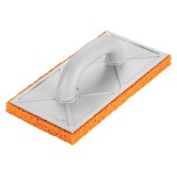 Drisca cu burete cauciucat 18 mm, 280x140 mm, maner din plastic