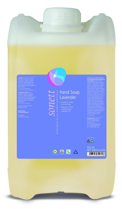 SAPUN LICHID - GEL DE DUS ECOLOGIC - LAVANDA 10L Sonett