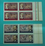 TIMBRE ROMANIA 1972 L.P.803 ANIVERSARI -AVIATIE BLOC DE 4 MNH, Nestampilat