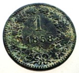 7.593 AUSTRIA 1 KREUZER 1858 E