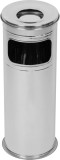 Scrumiera tip stalp Strend Pro, inox, 60 x 26 cm, pentru interior si exterior
