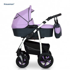 Krausman - Carucior Kraus Clasic Light Purple foto