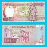Malta (p#45) 2 Liri 1994 UNC &#039;Decretul Alfonso V Aragon&#039; serie: A/9 001954