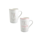 Set cani 350 ml, pentru El si Ea, 8x12 cm, ATU-083284