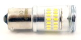 Led bec BAU15s 14F+34Lx4020 alb rece CanBus