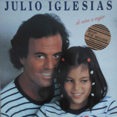 VINIL Julio Iglesias – De Niña A Mujer (VG++)