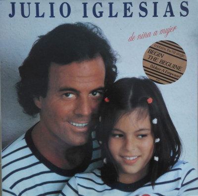 VINIL Julio Iglesias &amp;ndash; De Ni&amp;ntilde;a A Mujer (VG++) foto