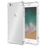 Husa iPhone 6 Plus 6s Plus Techsuit Shockproof Clear Silicone, transparenta