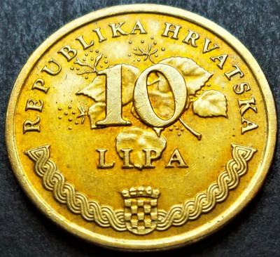 Moneda 10 LIPA - CROATIA, anul 2007 * cod 2484 A foto