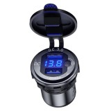 Cumpara ieftin Priza 2xusb qc3.0; tipuri 4 RIDE (18W, culoare negru)