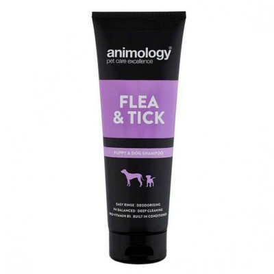 Animology Flea &amp;amp;amp; Tick - şampon c&amp;acirc;ine, &amp;icirc;mpotriva paraziţilor, 250ml foto