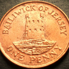 Moneda exotica 1 PENNY - JERSEY, anul 1998 * cod 4489