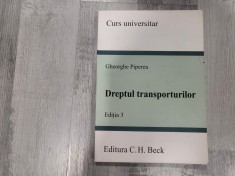 Dreptul transporturilor de Gheorghe Piperea