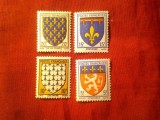Serie Franta 1943 - Embleme provincii 4 valori