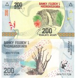 Bancnota Madagascar 200 Ariary 2017 P-98 UNC Africa