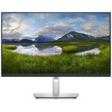 Monitor LED Dell P2722H, 27inch, Full HD, 60Hz, 5ms, HDMI, Display Port, VGA, USB, Argintiu