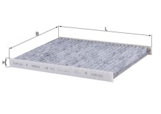MAHLE LAK 241 Filtru, aer habitaclu