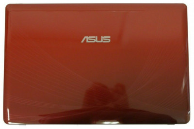Capac display Laptop, Asus, P52, P52J, P52JC, P52F, 13N0-J7A0101, rosu foto