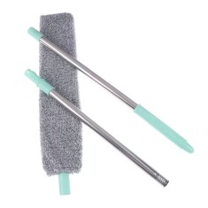 Set 2 x Mop flexibil Microfibra, cu coada telescopica