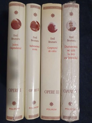 Emil Brumaru &amp;ndash; Opere 1, 2, 3, 4 (4 vol.) foto