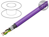Cablu LAPP UNITRONIC&reg; BUS LD FD P 2x2x0,25mm&sup2; Violet Litze