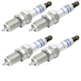 Cumpara ieftin Set 4 bujii scanteie Bosch pentru Fiat Punto, Doblo, Stilo, Panda, 500, Qubo, Ford KA, Opel Combo
