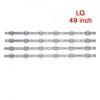 Set 4 Barete LED TV LG 49 inch V17 49 R1 L1, 6 LED-uri, Compatibil cu 49UV340C 49UJ6565 49UJ651V, etc.