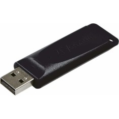 MEMORIE USB VERBATIM StoreNGo SLIDER 16GB USB 2.0 NEGRU &quot;98696&quot; (TIMBRU VERDE 0.03 LEI)