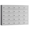 DULAP METALIC 25 COMPARTIMENTE PT. PASTRARE VALORI, 1000x200x720 mm (LxlxH), Asamblat, PLUS
