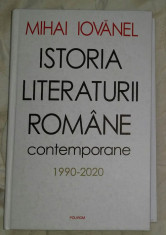 Mihai Iovanel / Istoria literaturii romane contemporane 1990-2020 foto