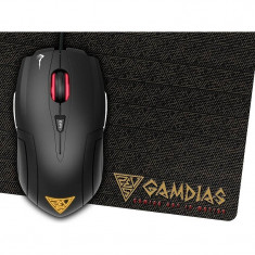 Mouse Gamdias Demeter Gaming E1 3200 DPI Black foto