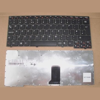 Tastatura laptop noua LENOVO S10-3 Gray Frame Black UK foto