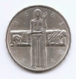 Elvetia 5 Franci 1963 (comemorativa: Crucea Rosie) Argint 15g/835, 31 mm, KM-51 (2)