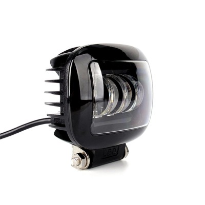 Proiector auto/moto LED, 10/30V, 30W, 6000K, lupa, IP67 foto