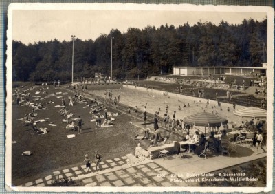 AD 625 C. P. VECHE - ZURICH, DOLDER-WELLEN &amp;amp; SONNENBAD -ELVETIA -CIRCULATA 1936 foto