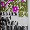 Analiza matematica pentru economisti &ndash; R.G.D.Allen
