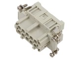 Conector HDC inserturi contact mamă CCE PIN 10 10 PE 16A
