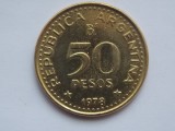 50 PESOS 1978 ARGENTINA-COMEMORATIVA
