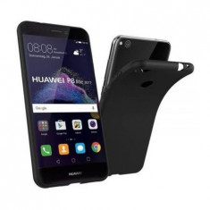 Husa protectie Huawei P8 Lite (2017)/P9 Lite (2017) slim silicon mat, Negru